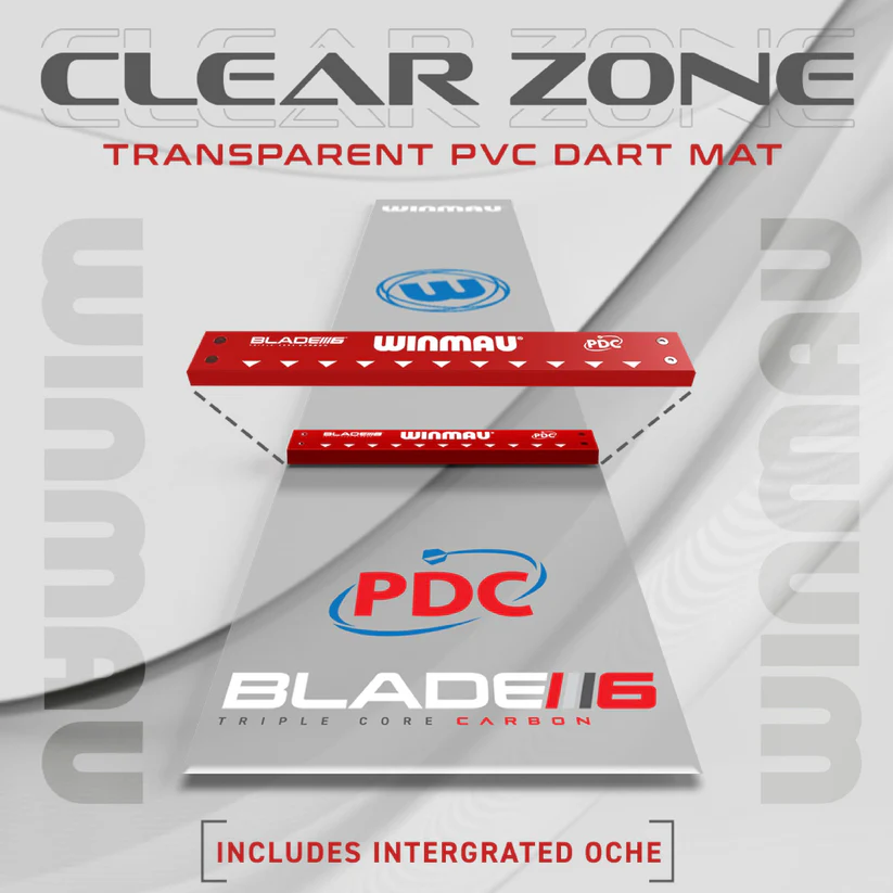 Winmau Clearzone Integrated Oche Dart Mat - Image 7