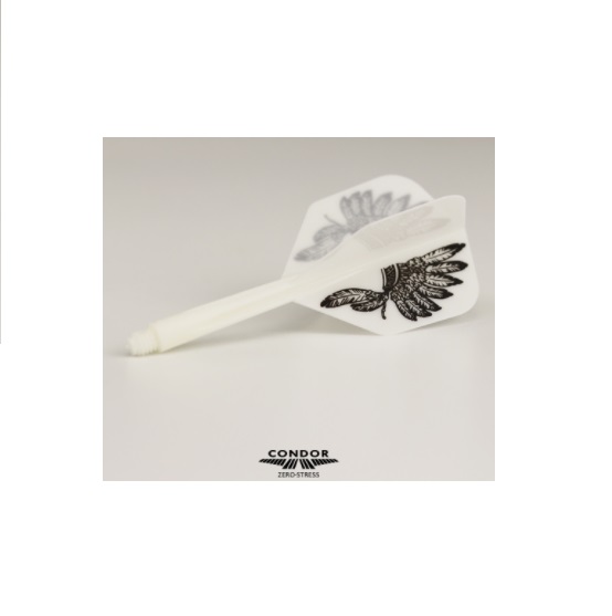 CONDOR AXE Dart Flights - Small Shape - White - Image 7