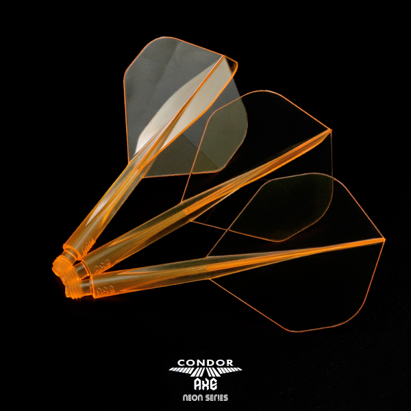 CONDOR AXE Dart Flights - Standard Shape - Neon Orange