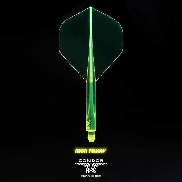 CONDOR AXE Dart Flights - Standard Shape - Neon Yellow - Image 7