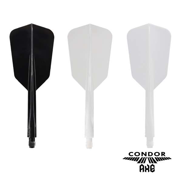 CONDOR AXE Dart Flights - Wing Slim - White - Image 3