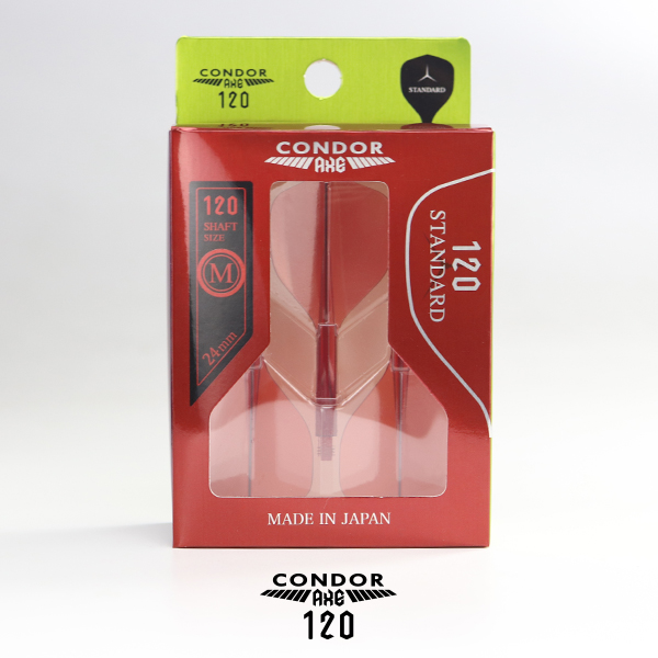 CONDOR AXE 120 Dart Flights - Standard Shape - Clear Purple - Image 3