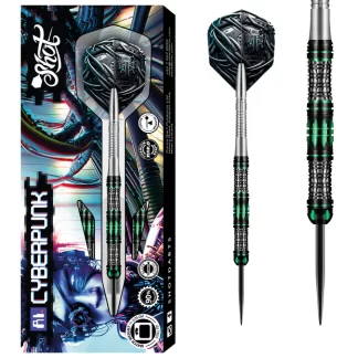 Shot AI Darts - Steel Tip - Cyberpunk - 23g