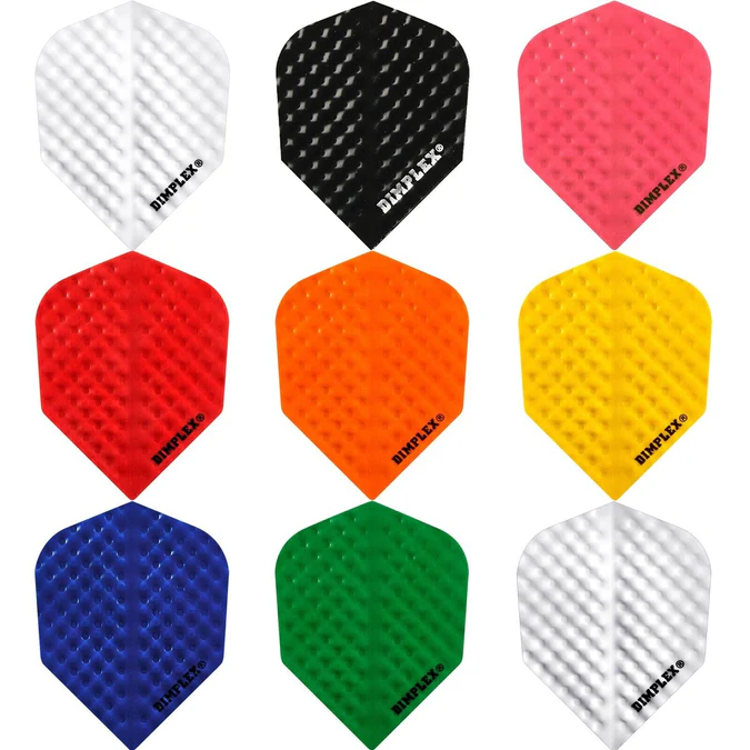Harrows Dimplex Dart Flights - Std - Plain Clear - Image 2