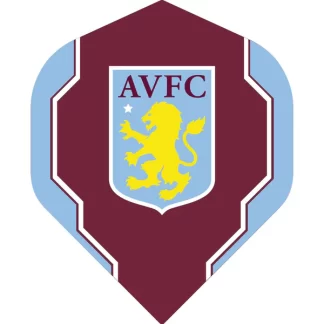 Aston Villa FC Dart Flights - No2 - Std - AVFC - F4 - Geo Design