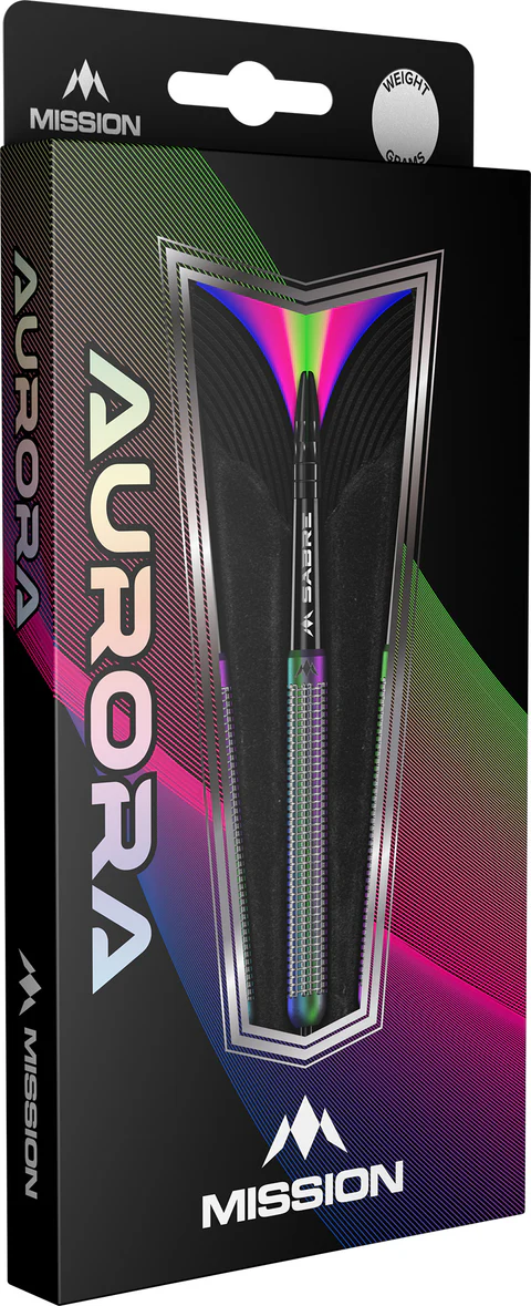 Mission Aurora Darts - Steel Tip - Coral PVD - 23g - Image 3