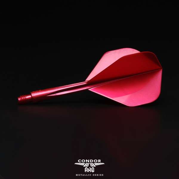 CONDOR AXE Dart Flights - Standard Shape - Metallic Red