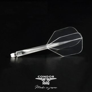 CONDOR AXE Dart Flights - Small Shape - Clear