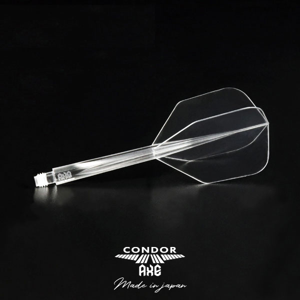 CONDOR AXE Dart Flights - Small Shape - Clear