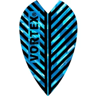 Harrows Dart Flights - Vortex - Feather Design - Std - Blue