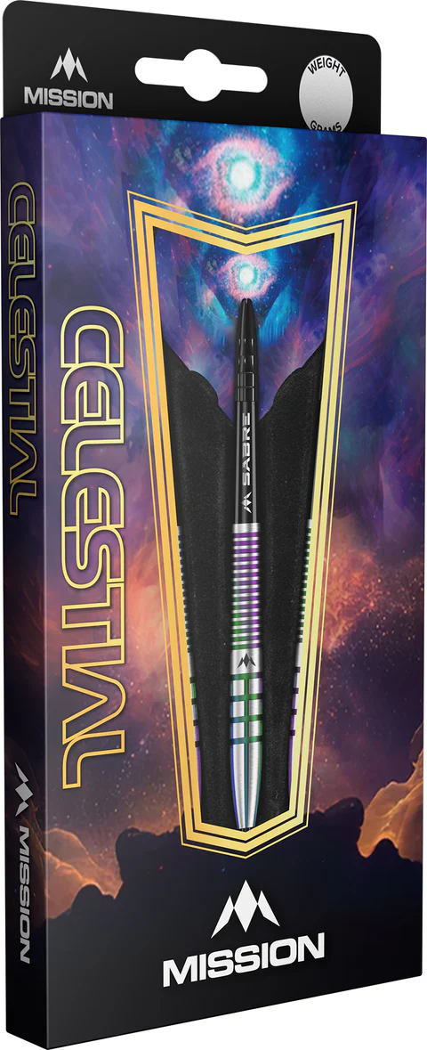 Mission Celestial Darts - Steel Tip - Coral PVD - 21g - Image 3