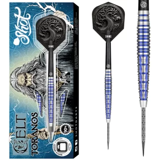 Shot Celt Toranos Steel Tip Dart Set-90% Tungsten Barrels-24gm