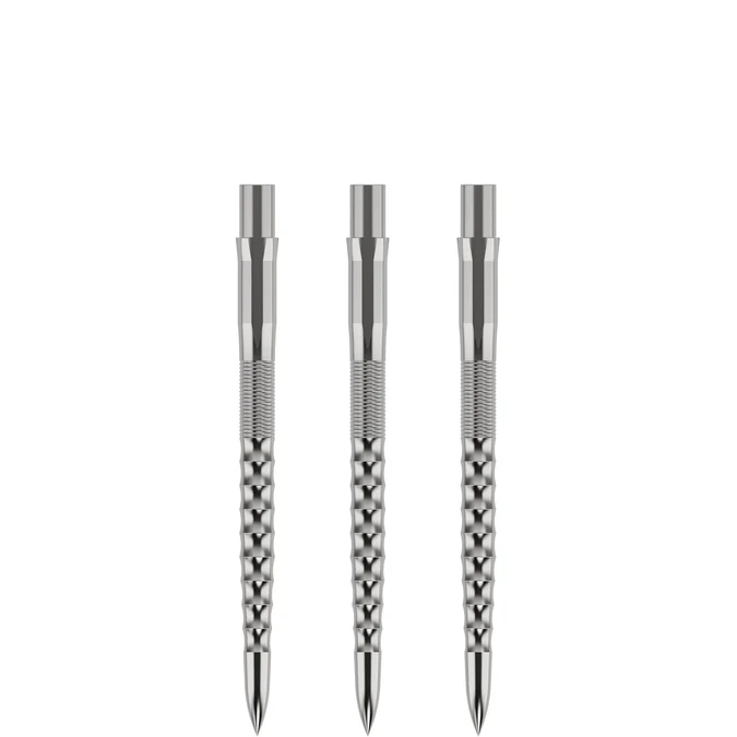 Mission Caliburn EVO Dart Points - Ripple - Silver - Image 3