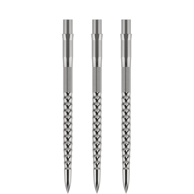 Mission Caliburn EVO Dart Points - Ripple - Silver - Image 4