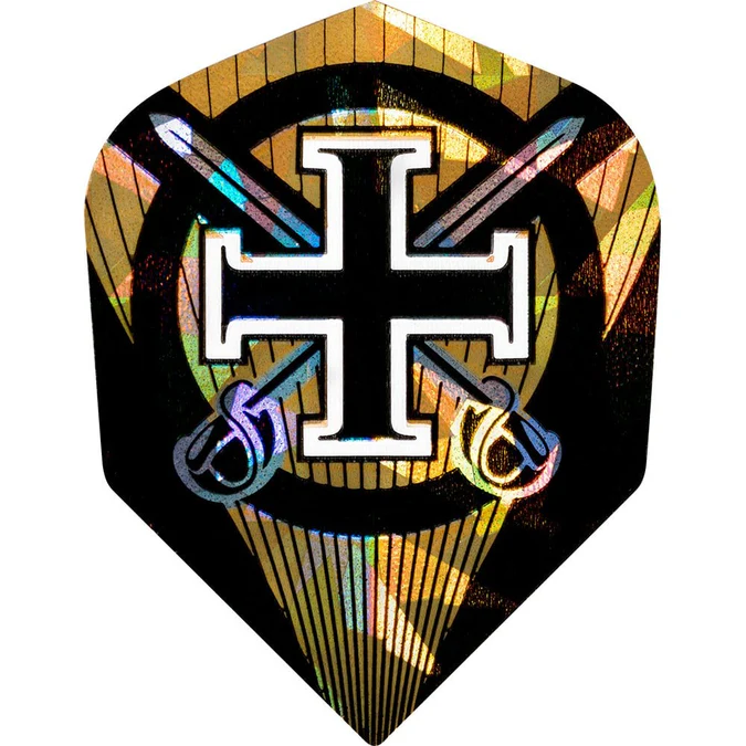 Harrows Dart Flights - Std - Holographic - Swords