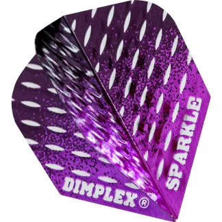 Harrows Dart Flights - Std - Dimplex Sparkle - Fade - Purple