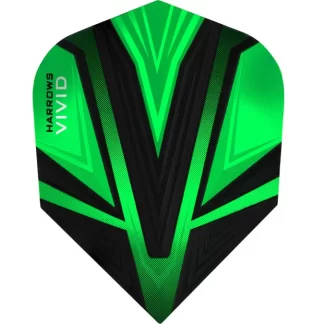 Harrows Vivid Dart Flights - Std - Green