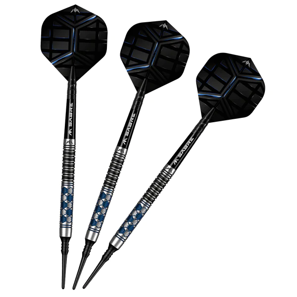 Mission Hexon Darts - Soft Tip - Blue PVD - 18g - Image 4