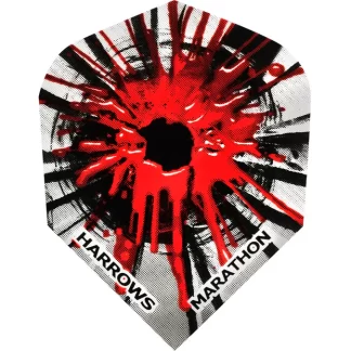 Harrows Marathon Dart Flights - No6 - Std - Bullet Splat