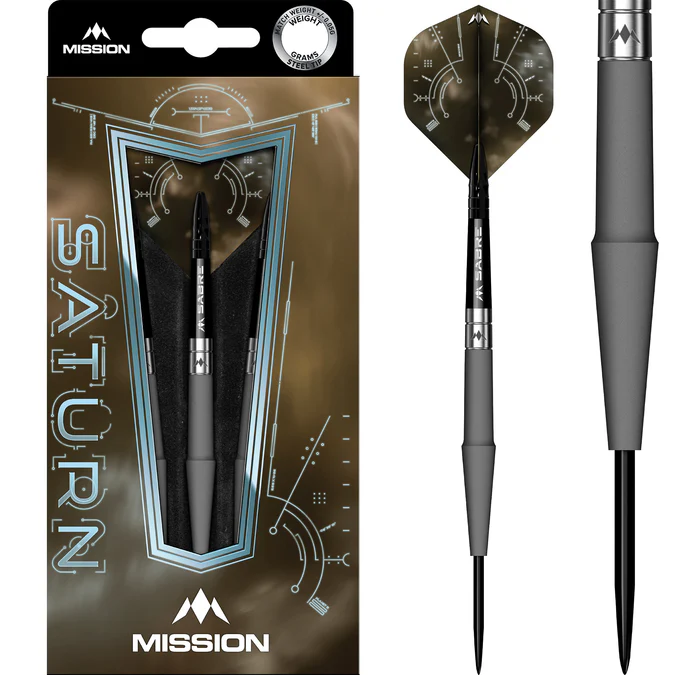 Mission Saturn Darts - Steel Tip - 90% Tungsten - Hyperion - 24g - Image 2