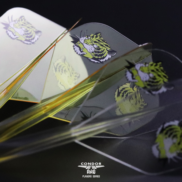 CONDOR AXE Dart Flights - Standard Shape - INAZUMA TIGER - Image 3