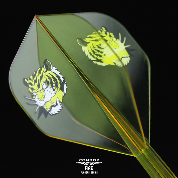 CONDOR AXE Dart Flights - Standard Shape - INAZUMA TIGER - Image 2