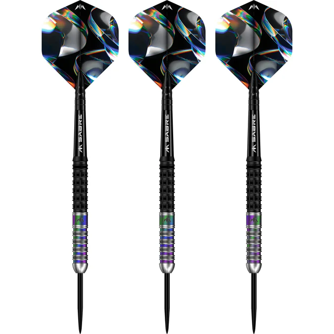 Mission Iridian Darts - Steel Tip - Black & Coral PVD - 24g - Image 2
