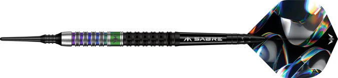 Mission Iridian Darts - Soft Tip - Black & Coral PVD - 20g - Image 4