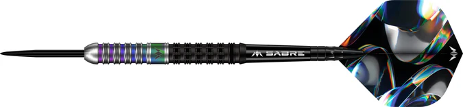 Mission Iridian Darts - Steel Tip - Black & Coral PVD - 24g - Image 4