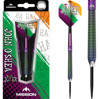 Mission John O Shea Darts - Steel Tip - The Joker - Coral - 26g