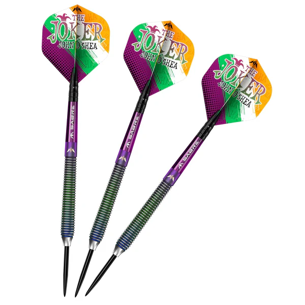 Mission John O Shea Darts - Steel Tip - The Joker - Coral - 26g - Image 5