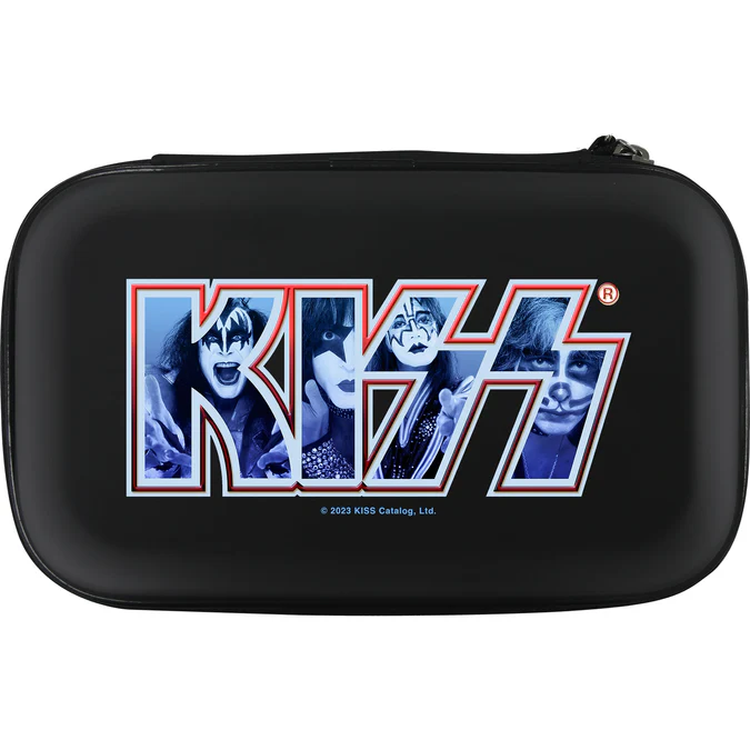 Kiss Dart Case - Licensed - Strong EVA - W6 - Blue Logo