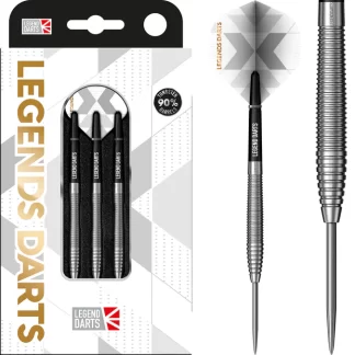 Legend Darts - Steel Tip - 90% Tungsten - Pro Series - V23 - Smooth Scallop - 22g