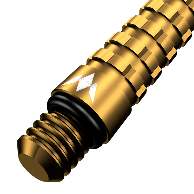 Mission Atom13 Aluminium Shafts - Anodised Metal Stems - Gold - Image 2