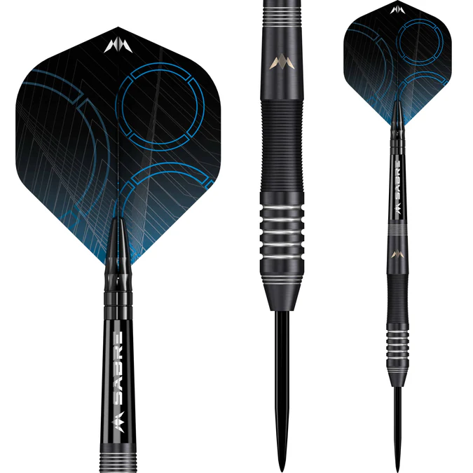 Mission Precision Darts - Steel Tip - 90% Tungsten - Black PVD - 23g - Image 2