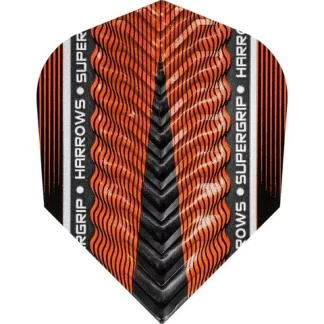 Harrows Supergrip X Dart Flights - Std - Orange