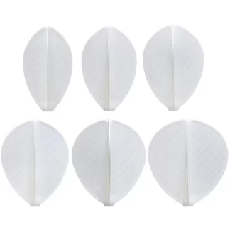 Cosmo Darts - Fit Flight Pro - D-Series - White - Shape D2