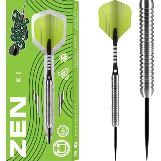 Shot Zen Series - Steel Tip Tungsten Darts - Ki - 26g