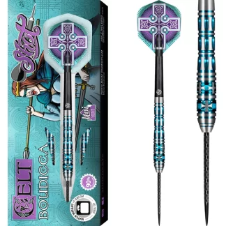 Shot Celt Darts - Steel Tip - Boudicca - Blue - 23g