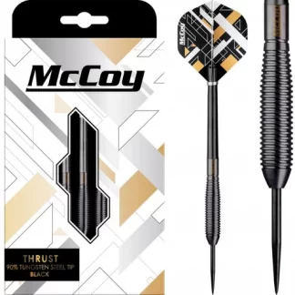 McCoy Thrust - 90% Steel Tip Tungsten - Black - 25g