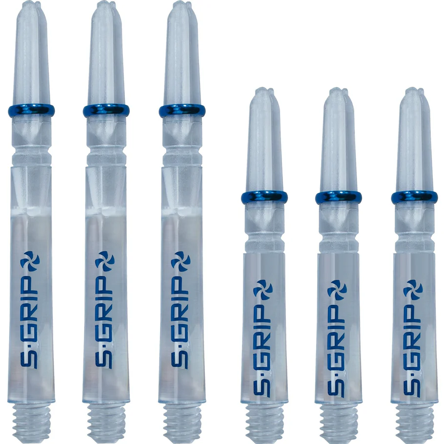 Harrows Supergrip Spin Stems - Clear