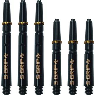 Harrows Supergrip Spin Stems - Black Gold