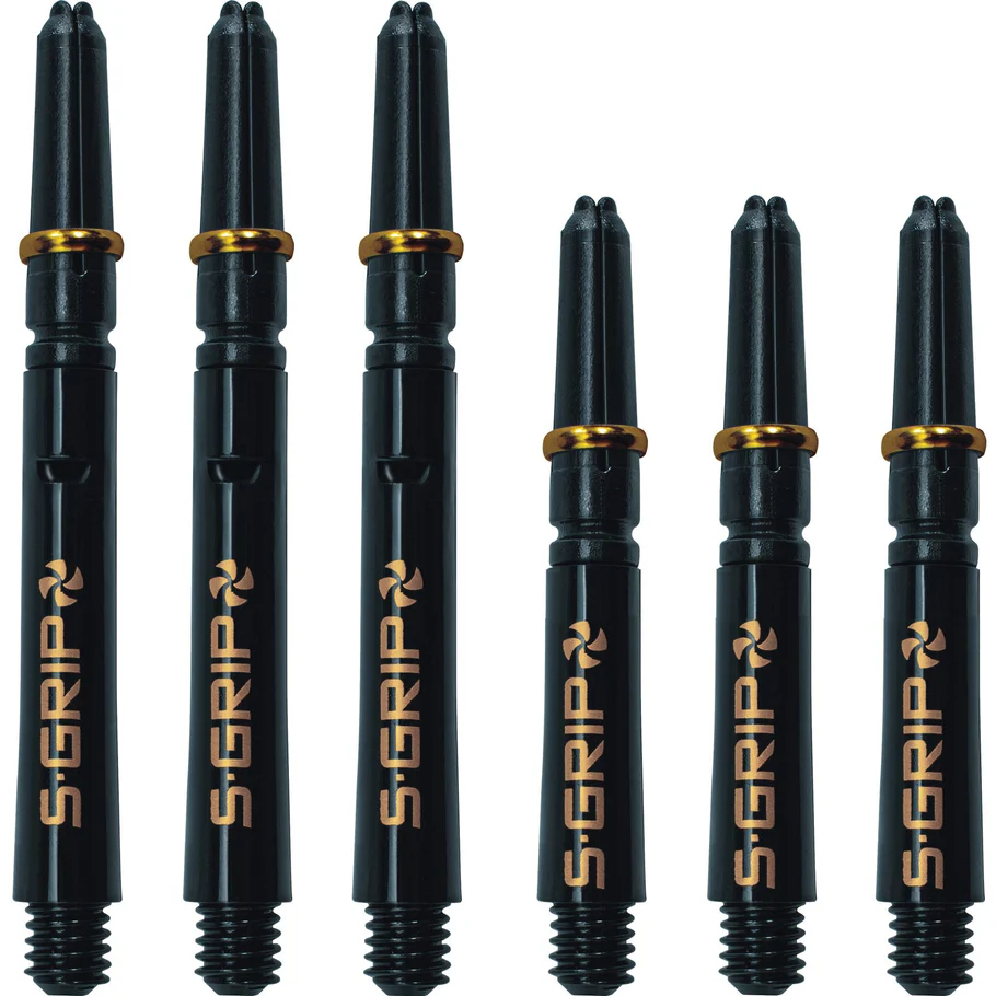 Harrows Supergrip Spin Stems - Black Gold