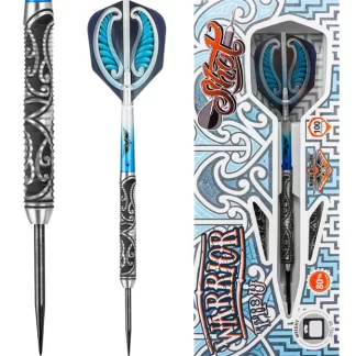 Shot Warrior Darts - Steel Tip - Razor Ring - Tipu - 21g