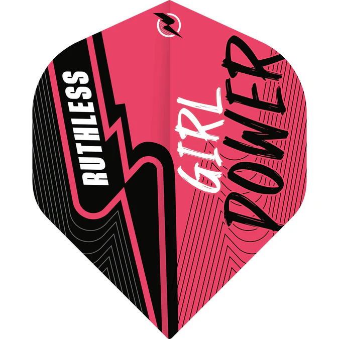 Ruthless - Girl Power - Dart Flights - No2 - Std - Pink - Image 2