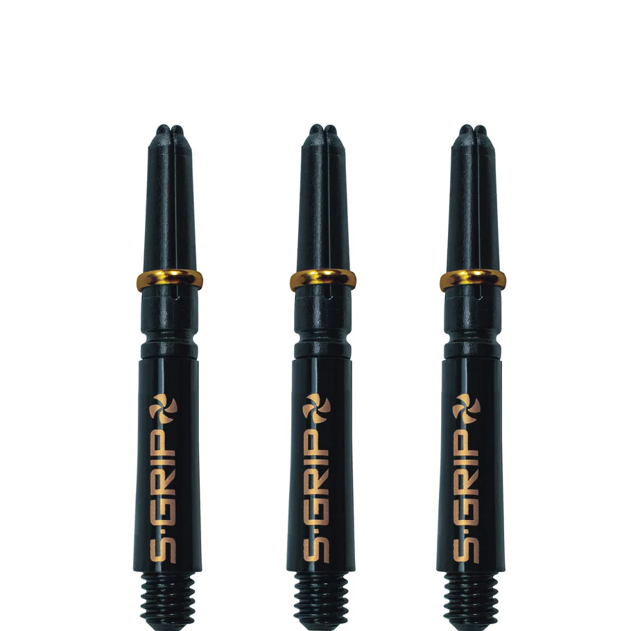 Harrows Supergrip Spin Stems - Black Gold - Image 3