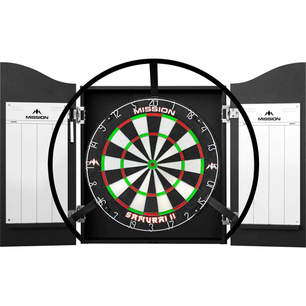 MISSION Torus 270 - Super Bright Dartboard Lighting - Black - Image 2