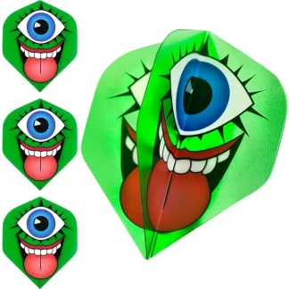 Dart Flights - Poly Metronic - Std - The Eye