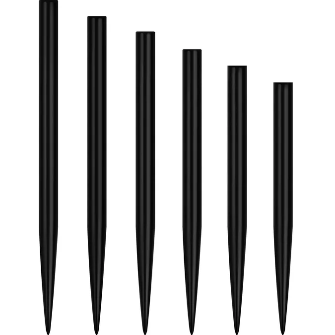 Mission Glide Points - Plain - Black