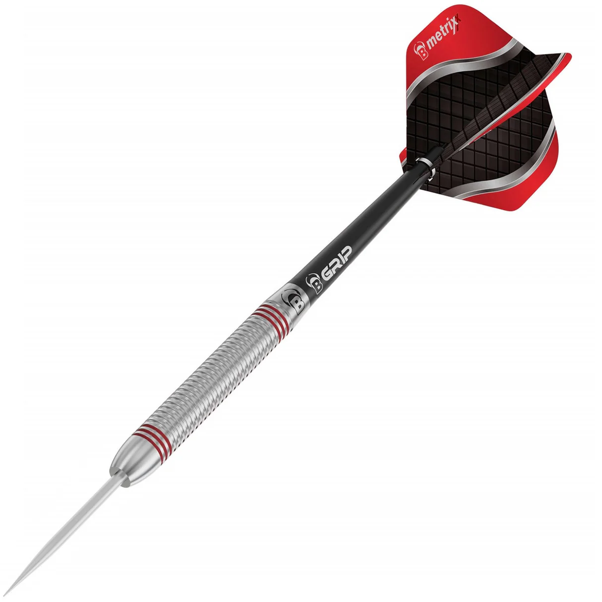 BULL'S Artos AR3 Darts - Steel Tip - 80% Tungsten - Red - 22g - Image 2